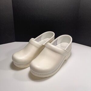 Dansko Professional Clog - White Leather